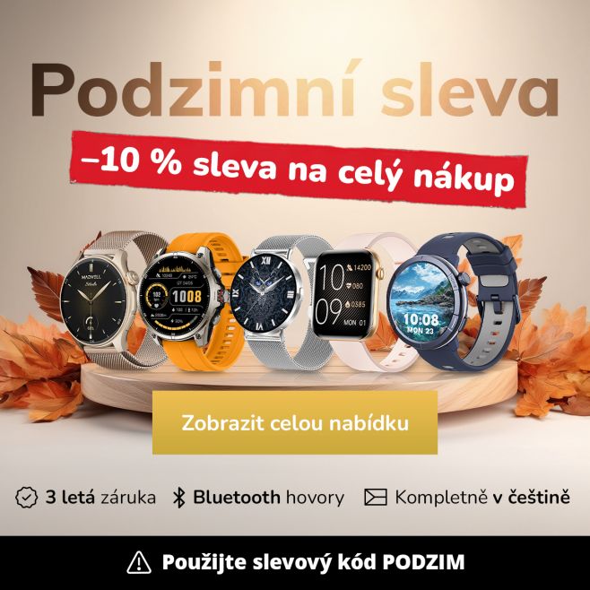 Právě probíhá podzimní🍁🍂 sleva 10% na celý náš sortiment! Zadejte v košíku kód PODZIM a sleva je vaše👍...